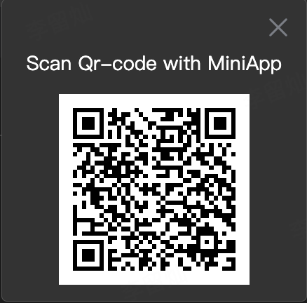 Preview QR Code Dialog